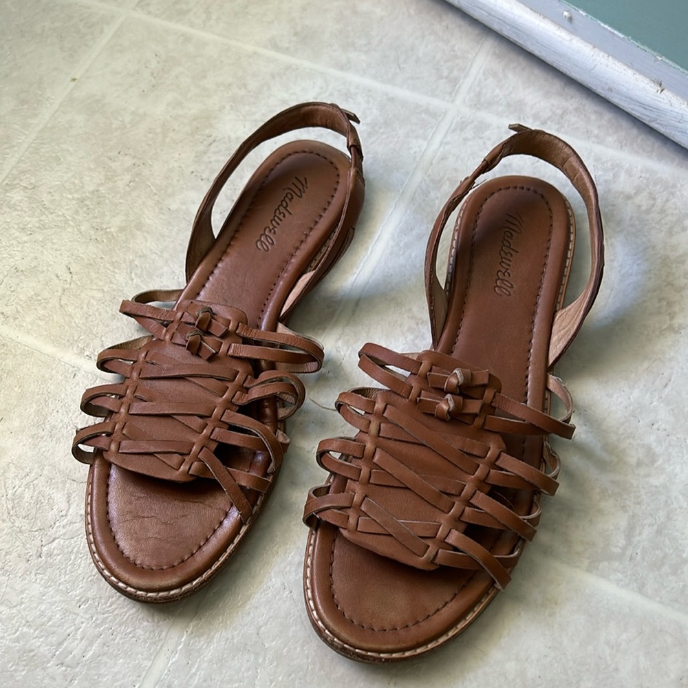 Madewell tan sandals